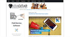 Desktop Screenshot of caragitar.com